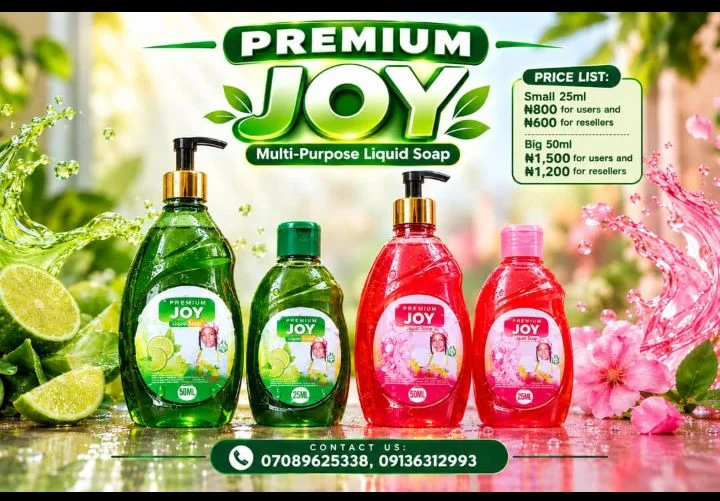 Premium Joy official price list flyer